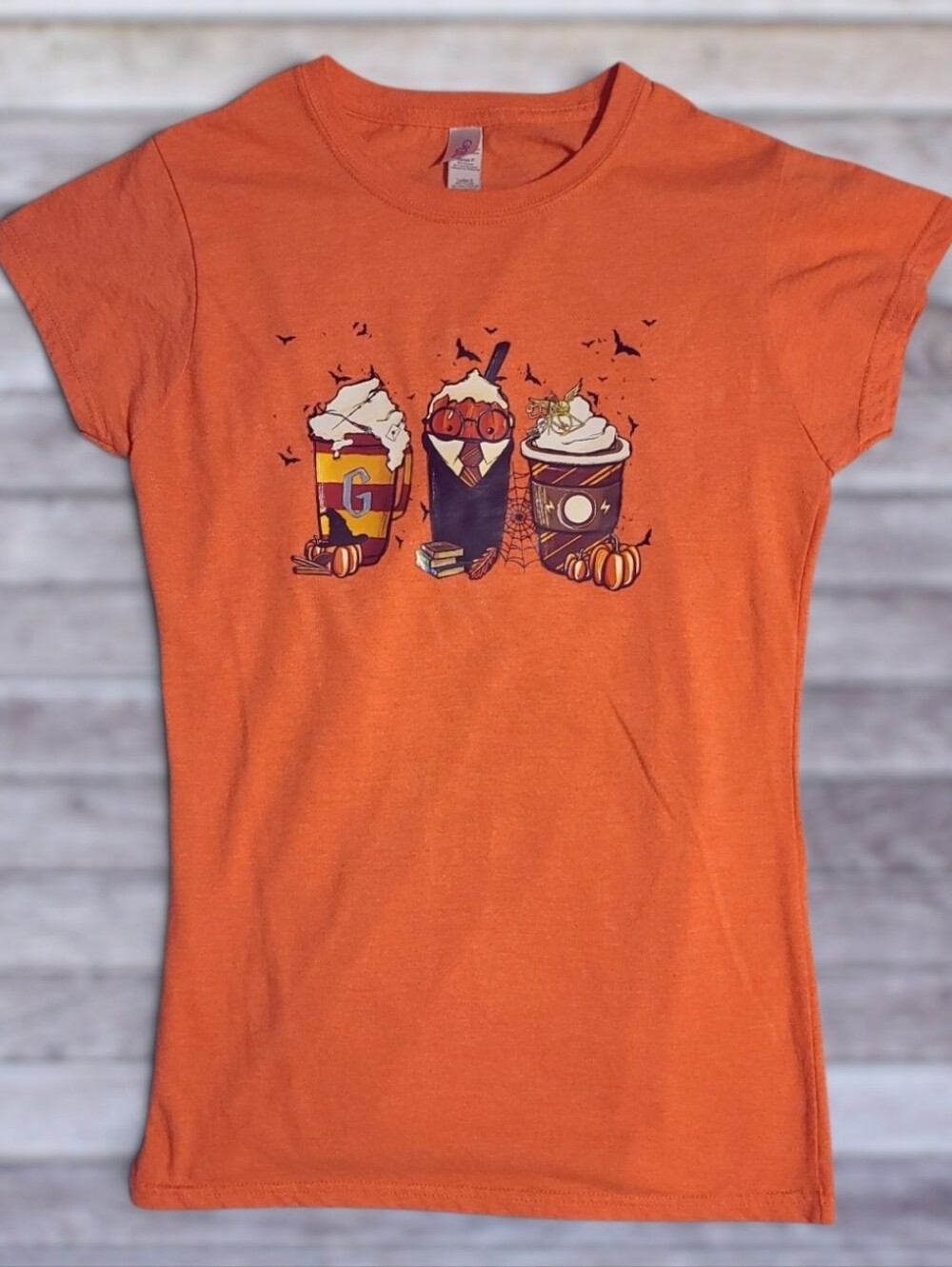 Custom Harry Potter Coffee Graphic Tee S